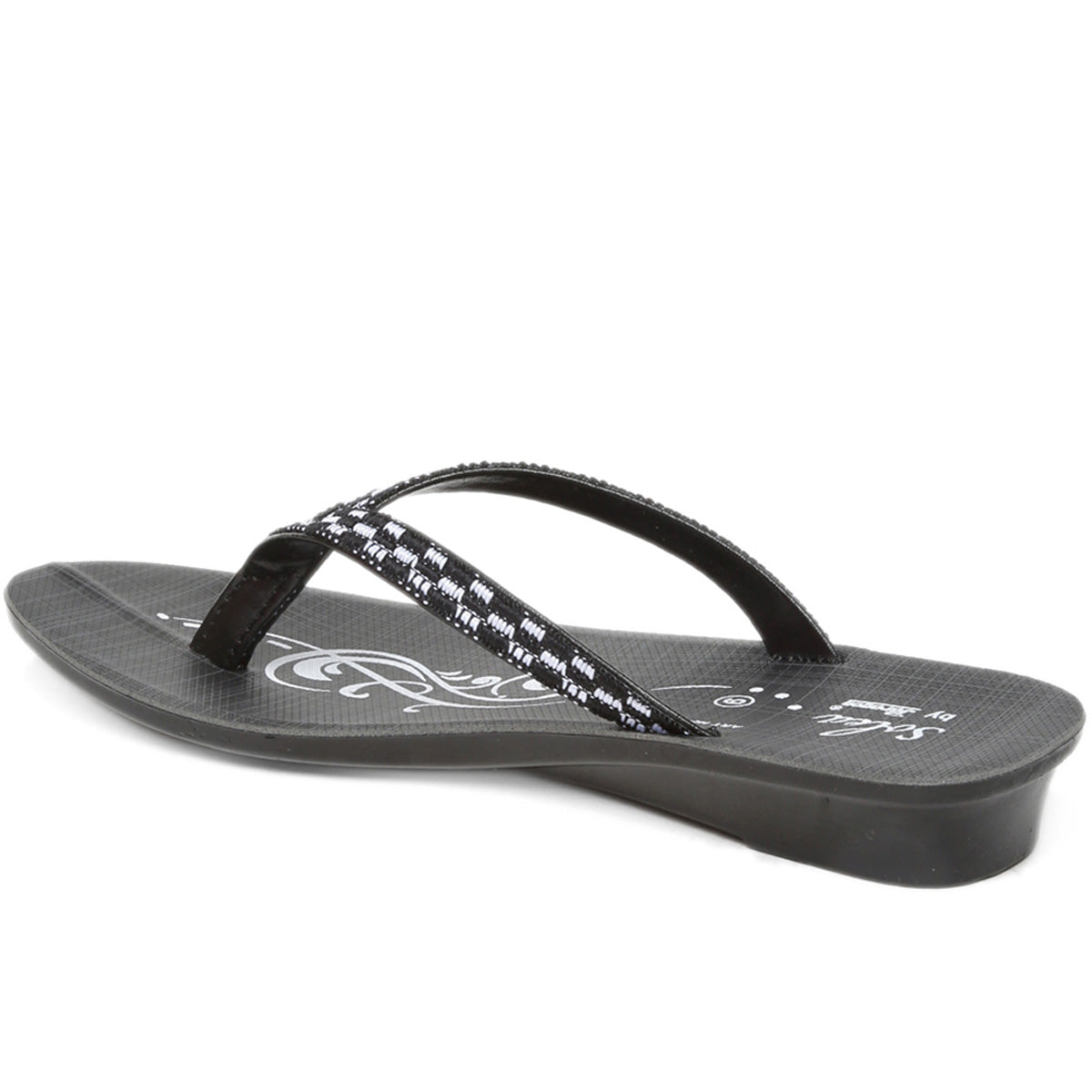 Women&#39;s Black Solea Flip-Flops