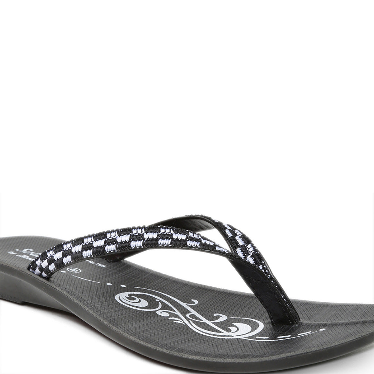 Women&#39;s Black Solea Flip-Flops