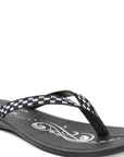 Women's Black Solea Flip-Flops