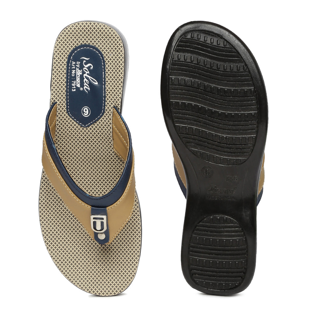 Paragon PU7913L Women Stylish Lightweight Flipflops | Comfortable soles| Casual &amp; Trendy Slippers | Indoor &amp; Outdoor