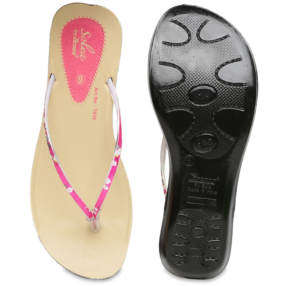 Women's Pink Solea Flip-Flops