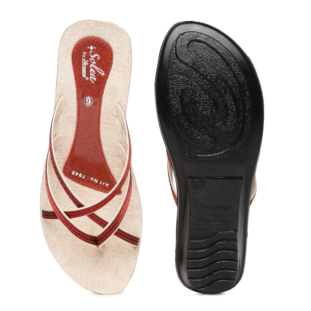 Women's Brown Solea Flip-Flops
