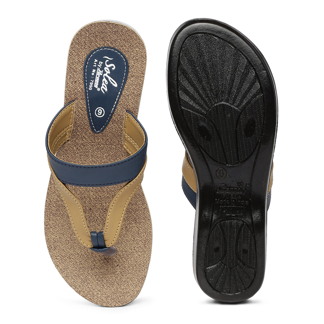 Women's Brown Solea Flip-Flops – Paragon Footwear