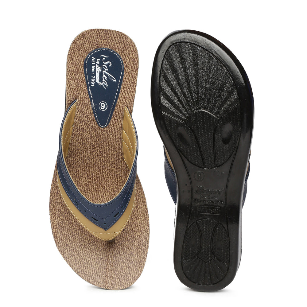 Paragon PU7991L Women Stylish Lightweight Flipflops | Comfortable soles| Casual &amp; Trendy Slippers | Indoor &amp; Outdoor