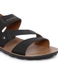 Paragon Slickers Casual Sandals for Men | Brown Slingback Sandals for Men