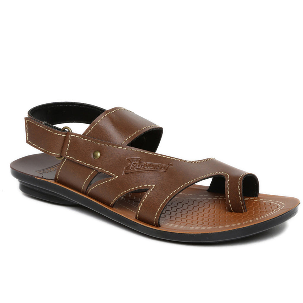 Men's Brown Slickers Sandals Paragon Footwear