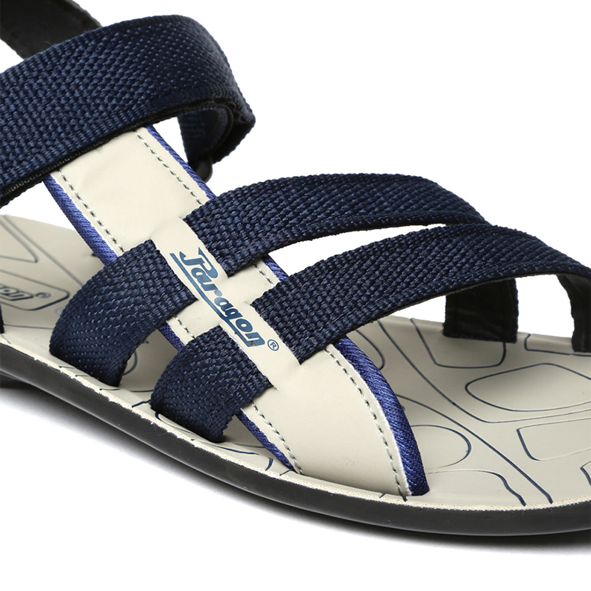 Men&#39;s Blue Slickers Sandals