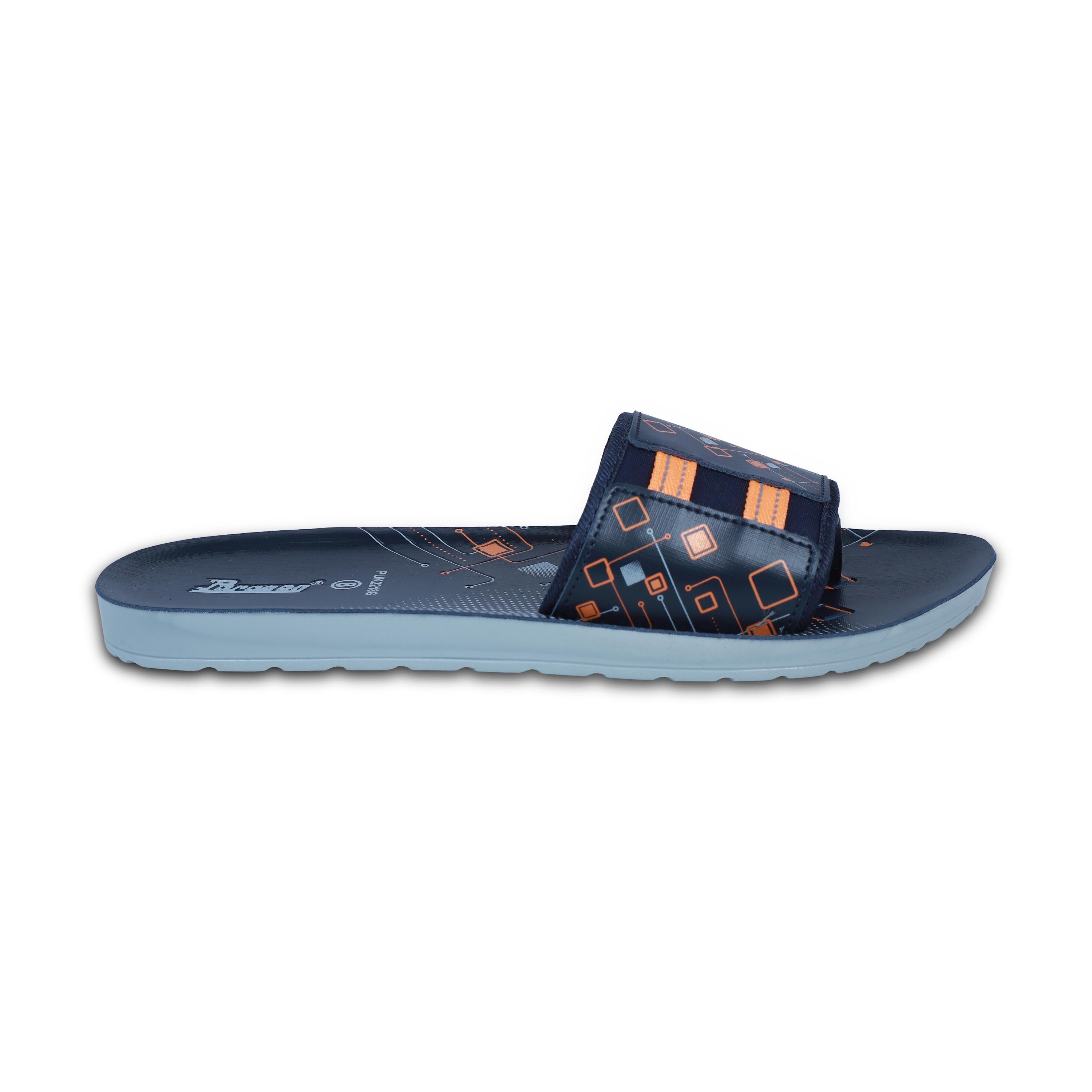 Paragon  PUK2218G Men Casual Sliders | Stylish Trendy Lightweight Slides | Casual &amp; Comfortable Slippers | For Everyday Use