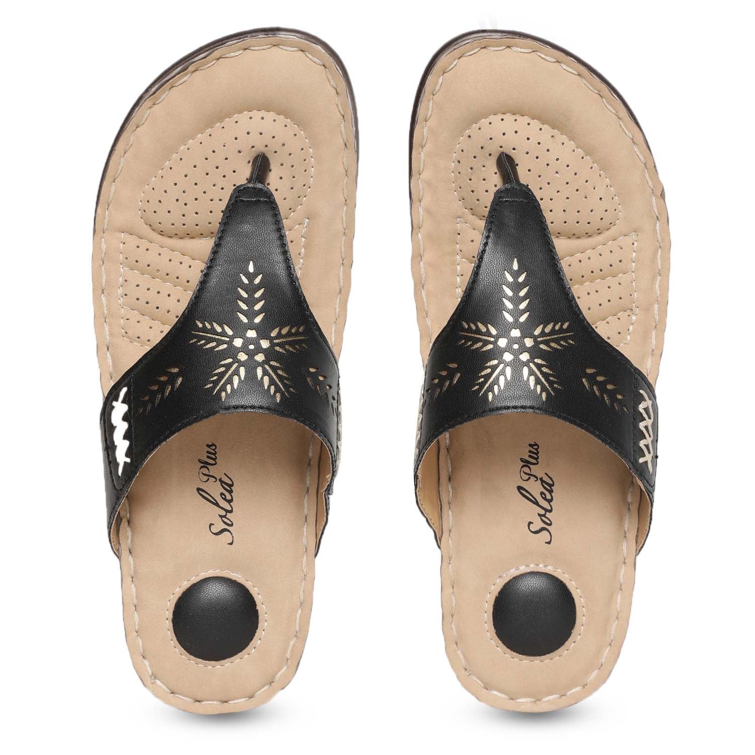 Paragon  R10524L Women Sandals | Casual &amp; Formal Sandals | Stylish, Comfortable &amp; Durable | For Daily &amp; Occasion Wear