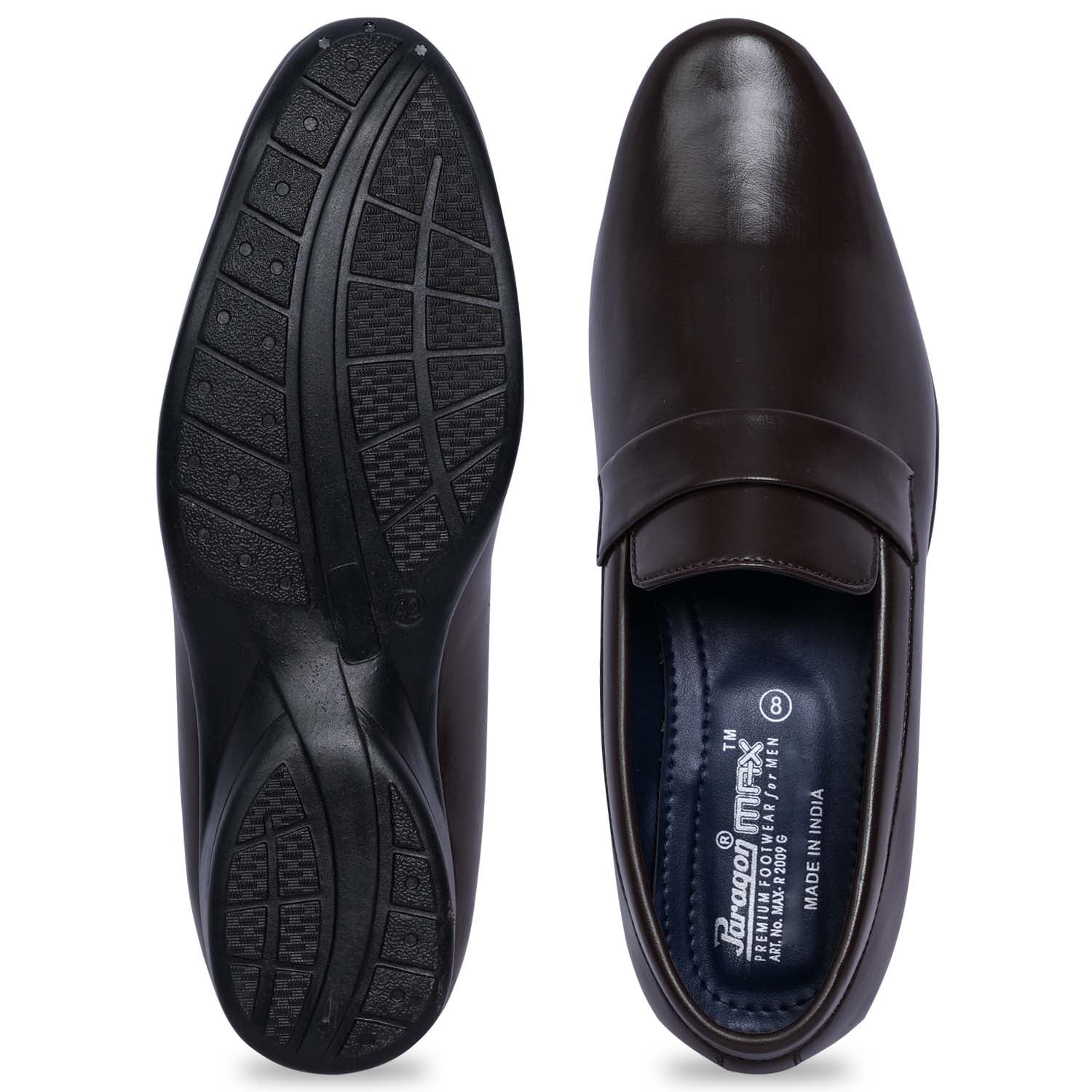 Paragon R2009G Men Formal Shoes | Corporate Office Shoes | Smart &amp; Sleek Design | Comfortable Sole with Cushioning | Daily &amp; Occasion Wear