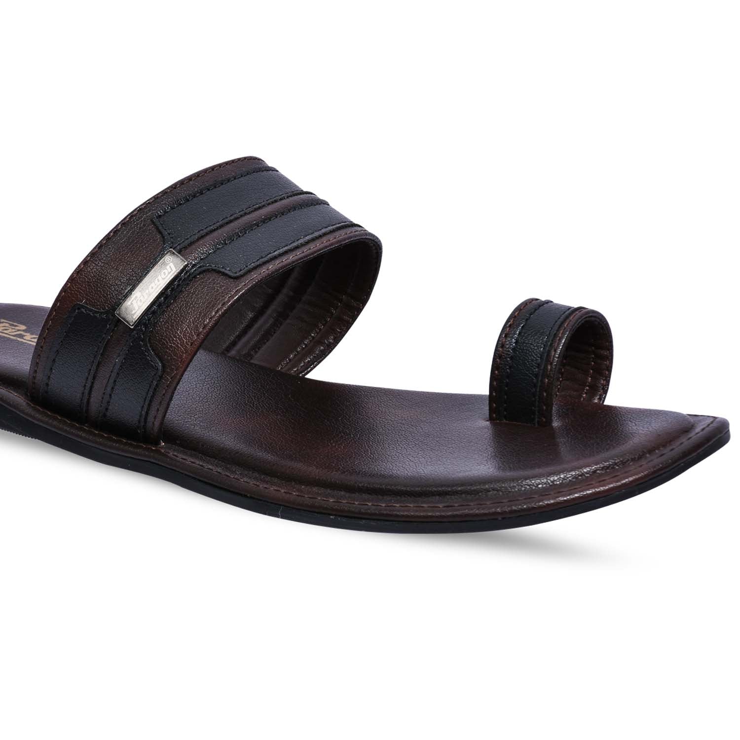 Paragon R4000G Men Stylish Sandals Comfortable Sandals for Daily Outdoor Use Casual Formal Sandals with Cushioned Soles