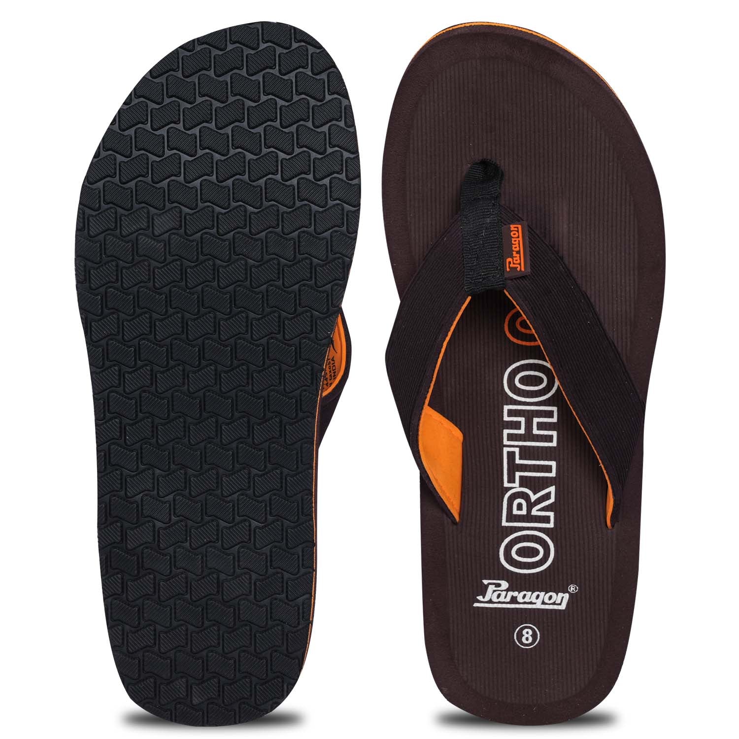 Paragon R5000G Men Stylish Lightweight Flipflops | Comfortable with Anti skid soles | Casual &amp; Trendy Slippers | Indoor &amp; Outdoor