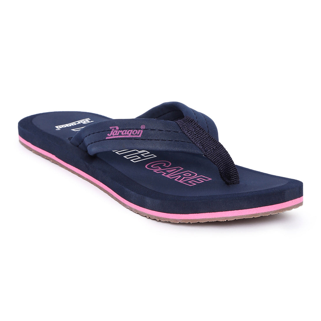 Paragon Casual Footwear for Women | Navy Blue Slippers for Walking &amp; Everyday Use