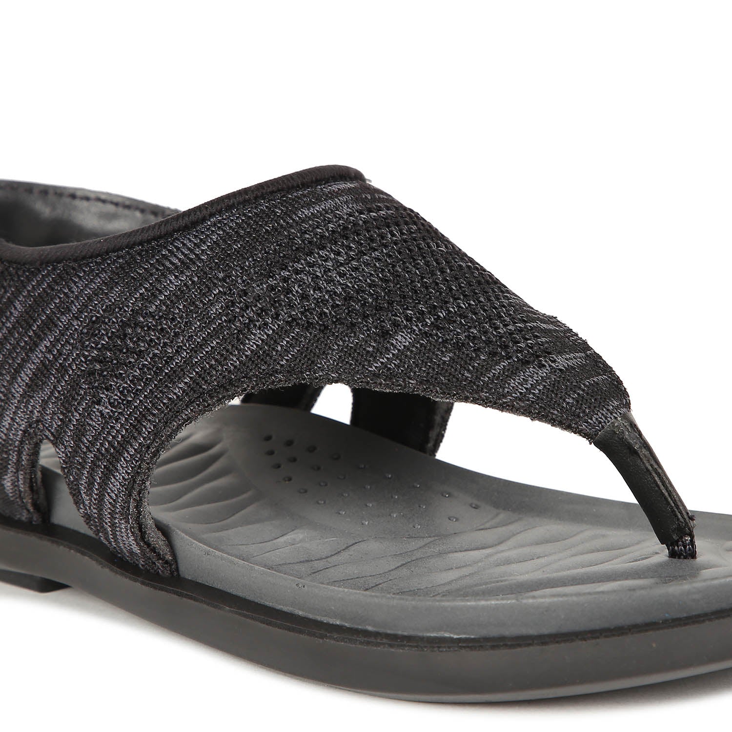 Women&#39;s Black Stimulus Sandals